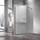 Душевая перегородка Vincea Walk-In 90 см VSW-1H900MRGM (стекло 8 мм) с кронштейном в комплекте, вороненая сталь/зеркальное - фото, картинка Душевая перегородка Vincea Walk-In 90 см VSW-1H900MRGM (стекло 8 мм) с кронштейном в комплекте, вороненая сталь/зеркальное - фото