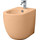Биде напольное ArtCeram File 2.0 FLB002 13 00 orange cameo - фото 