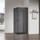 Душевое ограждение Veconi Rovigo Grey 100x80 см RV50B-10080-05-C8, черный/тонированное - фото, картинка Душевое ограждение Veconi Rovigo Grey 100x80 см RV50B-10080-05-C8, черный/тонированное - фото