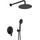 Душевая система для душа Cezares NAUTIC-DSIP-NOP, Цвет производителя: чёрный матовый - фото 