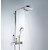 Душевая стойка с термостатом Hansgrohe Raindance Select E 300 Showerpipe 27127400, белый/хром - фото 2