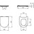 Сиденье с крышкой для унитаза Ideal Standard Blend Curve Sandwitch T520801 - фото 3