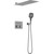 Душевая система для душа с термостатом Vincea VSFW-401TGM, вороненая сталь - фото 2