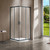 Душевое ограждение Vincea Garda 120x110 см VSS-1G1112CLGM, вороненая сталь/прозрачное - фото 