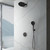 Душевая система для душа с термостатом Vincea Inspire VSFW-3I22MT5GM, вороненая сталь - фото 