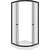 Душевое ограждение Parly 90х90 см ZE911B, хром/прозрачное - фото 5