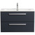 Тумба подвесная с раковиной Cezares ECO-CER-N-800-2C-SO-GR-P 80 см (раковина CZR-8073-80) grafito - фото 