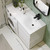 Тумба напольная с раковиной Aqwella Duet 115 см DU01052NR, белый - фото 4
