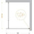 Душевая перегородка BelBagno 80 см KRAFT-L-1-80-C-NERO, чёрный/прозрачное - фото 2