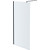Душевая перегородка Aquatek Walk in 110 см AQ WIW 11020BL, чёрный/прозрачное - фото 