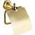 Держатель для туалетной бумаги Azario Elvia AZ-91110G, цвет золото - фото 