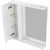 Зеркало-шкаф BelBagno 60 см MARINO-SPC-600/750-1A-BL-P-L, Bianco Lucido - фото 10