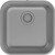 Кухонная мойка Iddis Mate MAT44GMi77, графит матовый - фото 