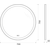 Зеркало BelBagno 70 см SPC-RNG-700-LED-TCH-PHONE - фото 9