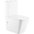 Унитаз-компакт безободковый Abber Rechteck AC1210T с крышкой микролифт, белый (система смыва Торнадо), Цвет производителя: белый - фото 2
