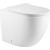 Унитаз приставной безободковый Abber Bequem AC1111TMW с крышкой микролифт, белый матовый (выпуск горизонтальный), Цвет производителя: белый матовый - фото 