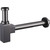 Сифон для умывальника BelBagno BB-SMQ2-GM, оружейная сталь - фото 