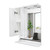 Зеркало-шкаф Azario Эстима 60 см L CS00094630, белый - фото 4