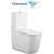 Унитаз-компакт безободковый Cerutti SPA Alvaro 11089 с тонкой крышкой микролифт (система смыва Торнадо) - фото 