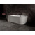 Ванна каменная Abber Stein 170x80 см AS9651 L, белый матовый - фото 8