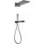 Душевая система для душа с термостатом Abber Rund AF8752NG, никель - фото 