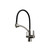 Смеситель для кухни Sancos Eri SC4001GG, сталь/черный - фото 