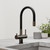 Смеситель для кухни Sancos Lucia SC4004GG, вороненая сталь/чёрный - фото 2