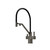 Смеситель для кухни Sancos Loro SC4007GG, вороненая сталь/чёрный - фото 