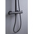 Душевая стойка с термостатом Allen Brau Fantasy 5.11001-31, чёрный матовый - фото 6