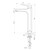 Смеситель для раковины высокий Wonzon & Woghand Athens WW-081102-CR - фото 6