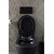 Унитаз подвесной безободковый Allen Brau Reality 4.32006.31 с крышкой микролифт, чёрный матовый - фото 32