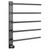 Полотенцесушитель электрический Wonzon & Woghand Nürnberg П5 520x627 мм WW-AL345-GM, темный графит - фото 