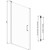 Душевая дверь Azario Alberta 80 см AZ-NK6211 800, хром/прозрачное - фото 3