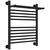 Полотенцесушитель водяной Сунержа Богема+ с полкой П11 500x660 мм 31-0223-6050, чёрный матовый - фото 