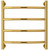 Полотенцесушитель водяной Сунержа Галант+ П4 500x560 мм 03-0200-5050, золото - фото 2