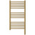 Полотенцесушитель электрический Сунержа Богема 3.1 П14 400x920 мм (прямая перемычка) 051-6005-8040 R, состаренная латунь - фото 2