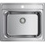 Кухонная мойка Omoikiri ASHI 56-IN (4993449) 0,8 мм, нержавеющая сталь - фото 