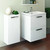 Тумба подвесная/напольная с раковиной Cersanit Melar 50 см B-SU-MEL-CM50, 2 ящика, белый - фото 8