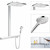 Душевая стойка с термостатом Hansgrohe Rainmaker Select 460 Showerpipe 27106400 - фото 7