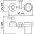 Дозатор для жидкого мыла со стаканом WasserKraft Lippe K-6589 - фото 4