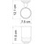 Стакан для зубных щеток WasserKraft Ammer K-7028 - фото 4