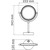 Зеркало косметическое настольное WasserKraft K-1005 - фото 4