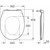 Сиденье с крышкой для унитаза Grohe Bau Ceramic микролифт 39493000 - фото 2
