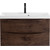 Тумба подвесная с раковиной BelBagno MARINO-800-2C-SO-RW-P 80 см, Rovere Moro - фото 