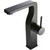 Смеситель для раковины высокий Bravat Arc F16061K-A2-ENG, черный, Цвет производителя: чёрный - фото 