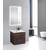 Тумба подвесная с раковиной BelBagno ETNA39-700/390-2C-SO-RW-P 70 см, Rovere Moro, Цвет фасада: Rovere Moro - фото 2