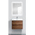 Тумба подвесная с раковиной BelBagno KRAFT 39-700/390-2C-SO-RT 70 см, Rovere Tabacco - фото 4