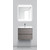 Тумба подвесная с раковиной BelBagno KRAFT 39-600/390-2C-SO-PG 60 см, Pietra Grigio - фото 2