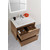 Тумба подвесная с раковиной BelBagno KRAFT 39-700/390-2C-SO-RT 70 см, Rovere Tabacco - фото 3