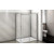 Душевое ограждение Bas Puerta WTW+SP C-CH 140х80 см (стекло 8 мм) хром/прозрачное - фото 5